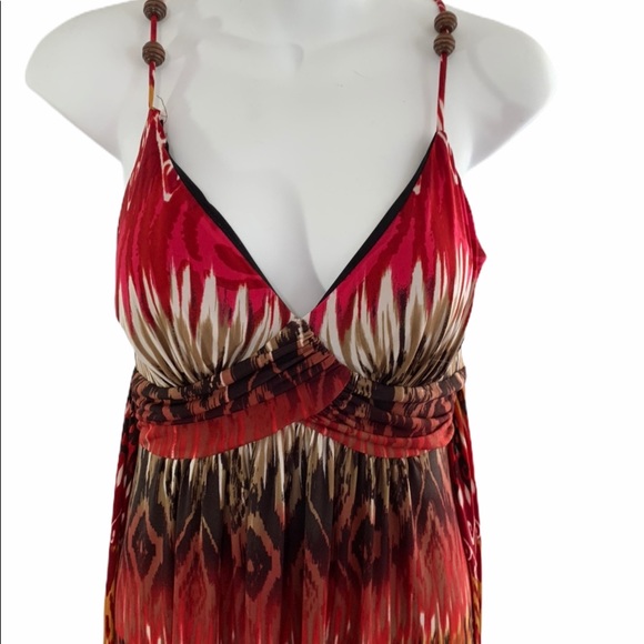 Carole Little Tribal Print Maxi Dress - Picture 3 of 5